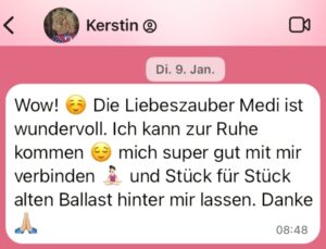 Feedback-Kerstin